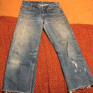 *Distressed* Levi’s Red Tab 701’s